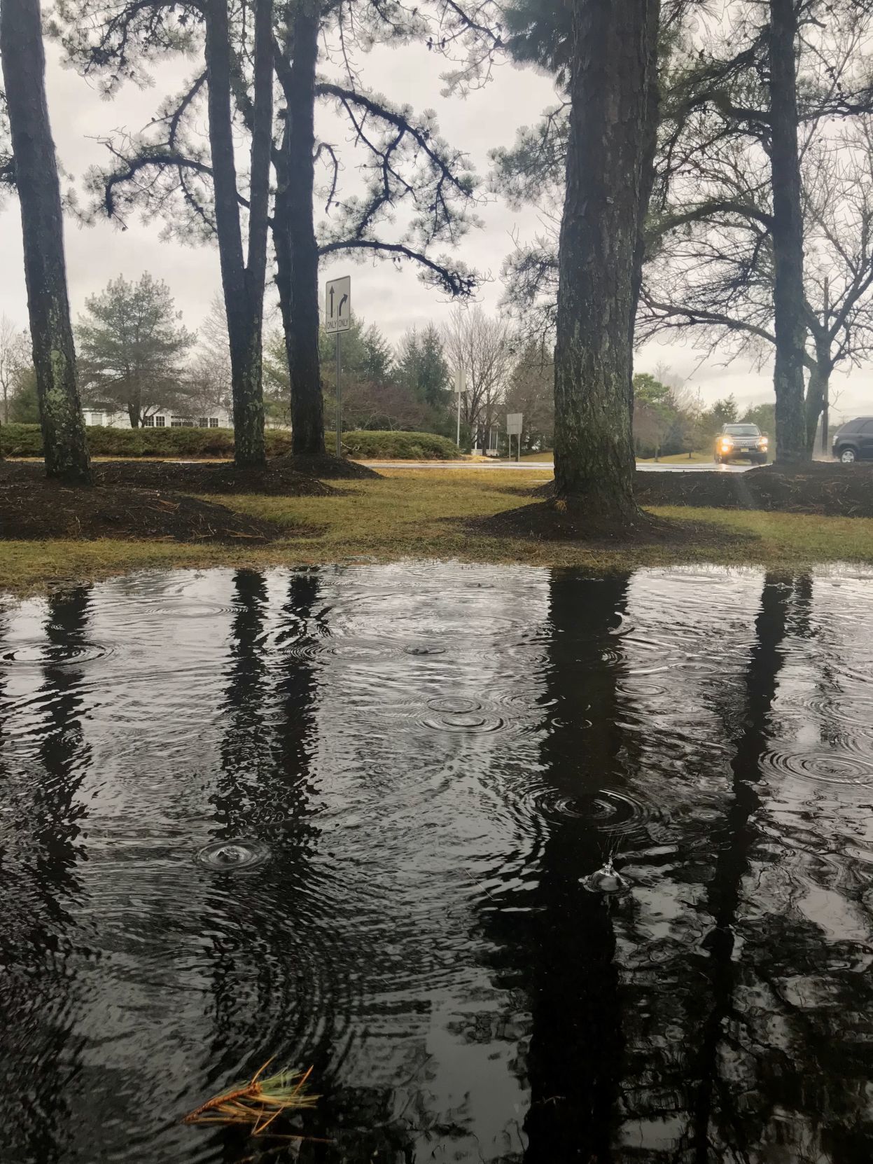 Rain falling in Smithville